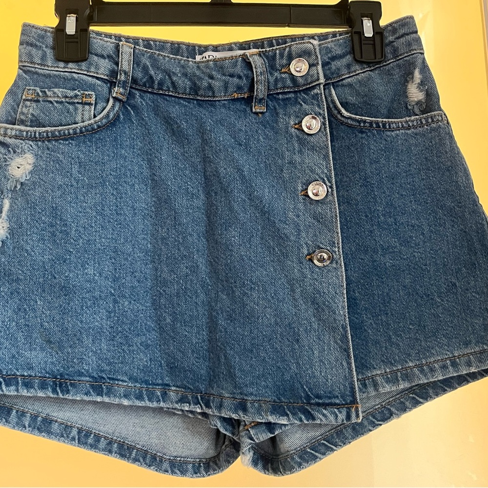 Zara Denim Skort
